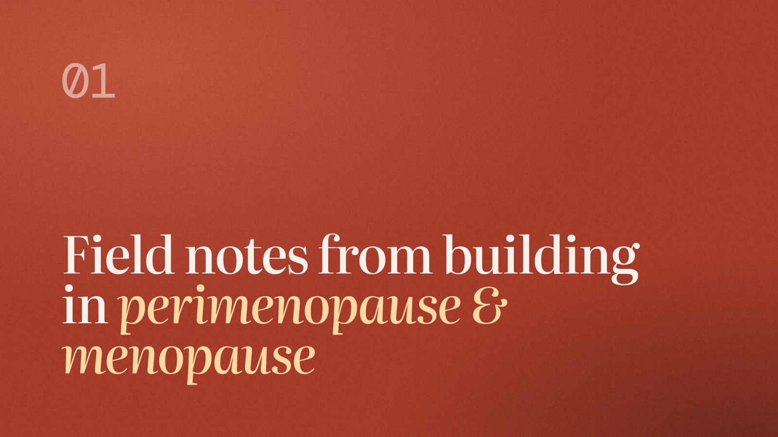 Field notes women doctors header