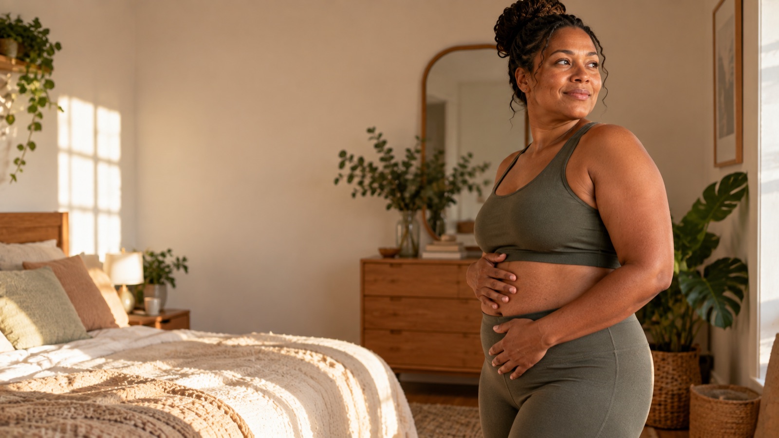 Menopause belly